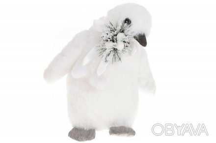 Новогодняя фигура Пингвин, 25см
Размер 14*22*25см
Материал: ткань
Продается опто. . фото 1