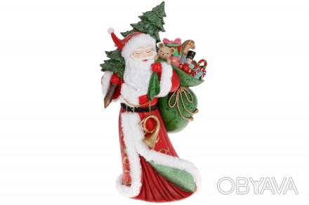 Декоративная фигура Санта с мешком подарков, 52.5см
Размер 29*24.2*52.5см
Матери. . фото 1