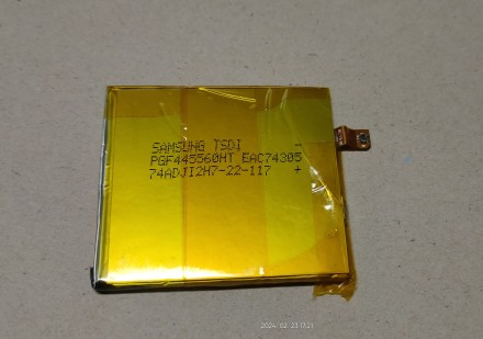 Б/У аккумуляторная батарея Samsung pgf445560ht
3.7V литий-полимерный
Размер: 6. . фото 2