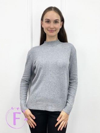 Женский джемпер с ангорой SL-Cherish-Модні тренди 42-46, Сірий. Миколаїв. фото 1 Женский джемпер с ангорой SL-Cherish-Модні тренди 42-46, Сірий. Миколаїв. фото 1