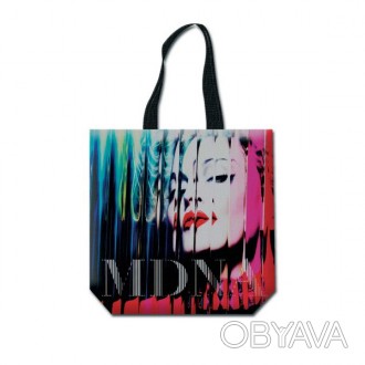 Офіційна ліцензійна бавовняна велика сумка з дизайнерським мотивом "Madonna". У . . фото 1