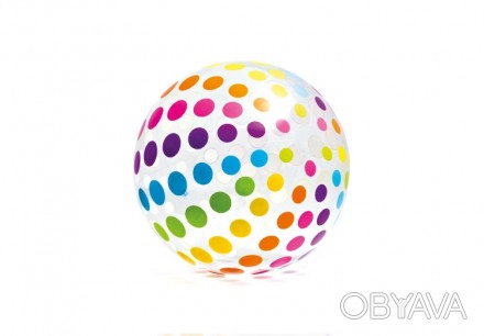Мяч надувн. 59065 6-ти цветн. (3+ лет) 107см 
 
Отправка данного товара производ. . фото 1