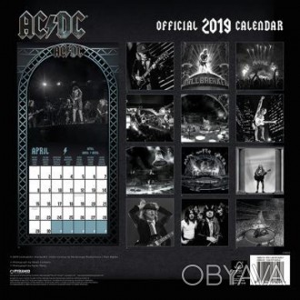 
Календар "AC/DC 2019"-п&#. . фото 1