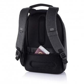 Стильный высококачественный рюкзак-антиворBobby Hero Blackчерного цвета- с уника. . фото 7