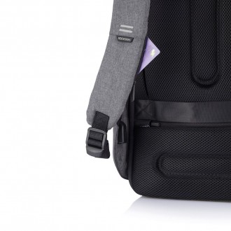 Стильний високоякісний рюкзак-антивірBobby Hero Grey сірого кольору- з унікально. . фото 9