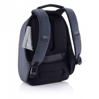 Стильний високоякісний рюкзак-антиворBobby Hero Navy темно-синьогокольору& від к. . фото 6