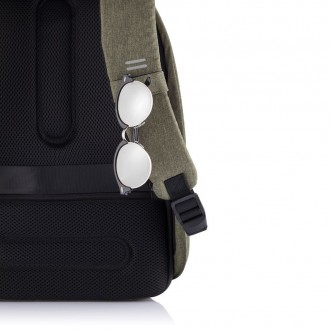 Стильний високоякісний рюкзак-антиворBobby Hero Small зеленого кольору- з унікал. . фото 8