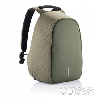Стильний високоякісний рюкзак-антиворBobby Hero Small зеленого кольору- з унікал. . фото 1