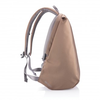 Стильный высококачественный рюкзак-антивор XD Design Bobby Softкоричневого цвета. . фото 6