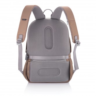 Стильный высококачественный рюкзак-антивор XD Design Bobby Softкоричневого цвета. . фото 7