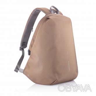 Стильный высококачественный рюкзак-антивор XD Design Bobby Softкоричневого цвета. . фото 1