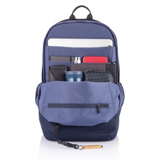 Стильний високоякісний рюкзак-антивор XD Design Bobby Softсинього кольору - з си. . фото 8