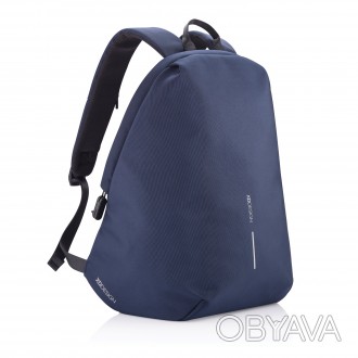 Стильний високоякісний рюкзак-антивор XD Design Bobby Softсинього кольору - з си. . фото 1
