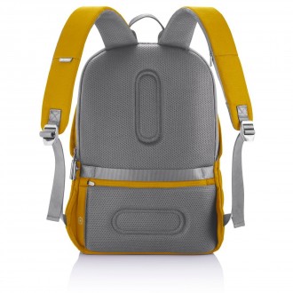 Стильний високоякісний рюкзак-антивор XD Design Bobby Softм'ятного кольору поріз. . фото 7