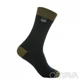 Опис водонепроникних шкарпетки Dexshell Thermlite Green: Непроникні шкарпетки De. . фото 1