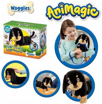 Интерактивная собака AniMagic Waggles ходит гавкает. Київ. фото 1 Интерактивная собака AniMagic Waggles ходит гавкает. Київ. фото 1