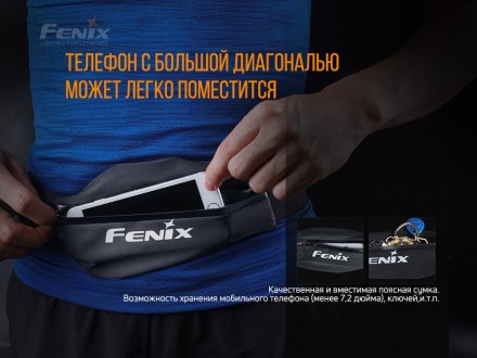 
Опис сумки Fenix AFB-10 поясний:Під відомим брендом Fenix, що виробляють освітл. . фото 4