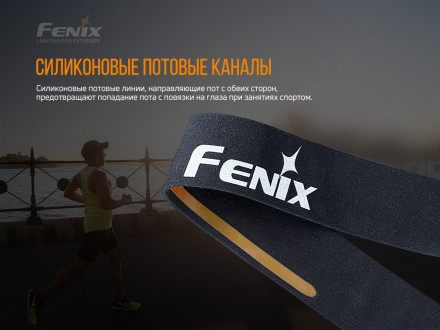 
Опис спортивної пов'язки на голову Fenix AFH-10:
Спортивна пов'язка на голову з. . фото 6