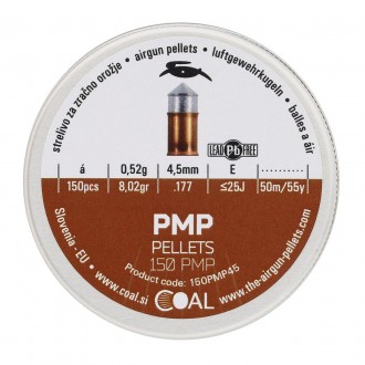 Пули пневматические Coal PMP кал. 4.5 мм 0.52 г 150 шт/уп
Пневматические пули CO. . фото 6