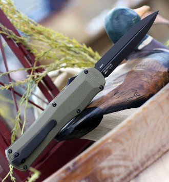 Автоматический нож BENCHMADE AUTOCRAT Olive OTF AUTO 3400BK-1
 
enchmade Autocra. . фото 3