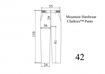 НОВІ Штани Mountain Hardwear  Chalkies.

ОСОБЛИВОСТІ ЧОЛОВІЧИХ ШТАНІВ MOUNTAIN. . фото 11