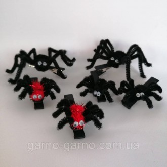Заколка на хеллоуин роза паук летучая мышка чёрная кошка шляпа ведьмы ручная раб. . фото 6