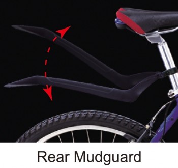 Комплект крыльев SunnyWheel подойдет для велосипедов с диаметром колес 26 – 26 д. . фото 5