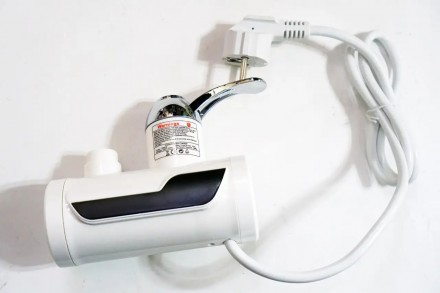 Проточний водонагрівач з LCD-екраном і душем Instant Electric Heating Water Fauc. . фото 3
