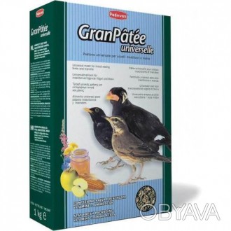 Корм Padovan Granpatee для птиц, 1 кг Granpatee universelle - Для насекомоядных . . фото 1