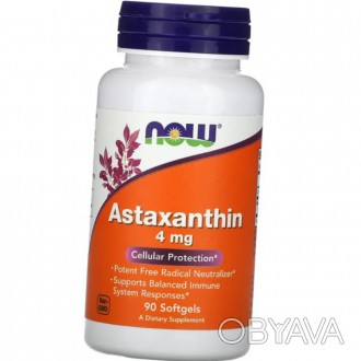  
Описание Now Astaxanthin 4 mg
Биологически активная добавка NOW Astaxanthin 4 . . фото 1