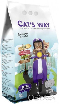 Наповнювач CAT'S WAY - білий природний бензонітовий наповнення, який забезпечує . . фото 1