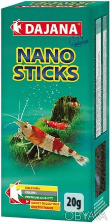 Гранульований комплексний корм Dajana Nano Sticks ідеальний для морських та пріс. . фото 1