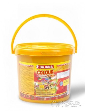 Dajana Color Flakes - Спеціальний, високоякісний бавовняний корм для всіх видів . . фото 1