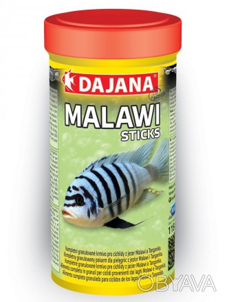 Dajana MALAWI STICKS - високоякісний, комплексний корм у вигляді паличок, розроб. . фото 1