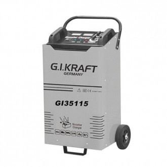 Пусковое зарядное устройство 12/24V, 3600A, 380V G.I.KRAFT GI35115. Киев. фото 1 Пусковое зарядное устройство 12/24V, 3600A, 380V G.I.KRAFT GI35115. Киев. фото 1