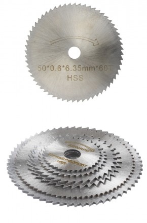 Отраезные диски з швидкорізальної інструментальної сталі HSS, призначені для точ. . фото 4