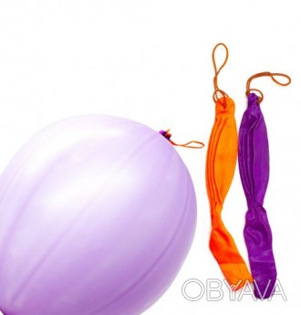 Воздушные шарики со специальной резиночкой - шарик можно отбивать, а он будет во. . фото 1