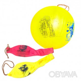 Воздушные шарики со специальной резиночкой - шарик можно отбивать, а он будет во. . фото 1