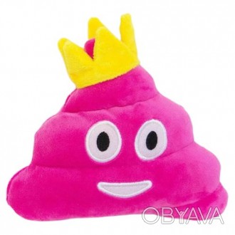 Милая плюшевая игрушка в виде эмодзи (emoji) "Принцесса Какашка". Очень мягкая и. . фото 1