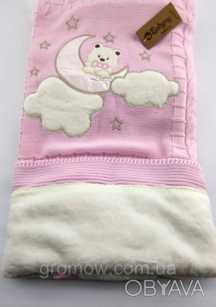  
Турецкое одеяло, плед для новорожденных. Очень мягкий и приятный. Отличного ка. . фото 1