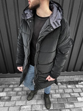 Чоловіча тепла куртка - це стильний і функціональний одяг для чоловіків, розробл. . фото 6