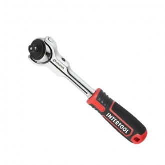 Рукоятка з храповим механізмом поворотна STORM 3/8", 72 зуба, Cr-V INTERTOOL ET-. Львов. фото 1 Рукоятка з храповим механізмом поворотна STORM 3/8", 72 зуба, Cr-V INTERTOOL ET-. Львов. фото 1