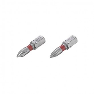 Комплект викруткових насадок PH1 1/4" * 25 мм, S2, уп. 2 од., STORM INTERTOOL VT. Львов. фото 1 Комплект викруткових насадок PH1 1/4" * 25 мм, S2, уп. 2 од., STORM INTERTOOL VT. Львов. фото 1