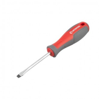 Викрутка SL5.0 * 75 мм, CR-V INTERTOOL VT-3304. Львов. фото 1 Викрутка SL5.0 * 75 мм, CR-V INTERTOOL VT-3304. Львов. фото 1