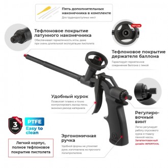 Пістолет розроблений спеціально для тривалої експлуатації професіоналами, які ц. . фото 7