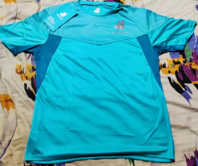 Комплект, спортивная кофта+футболка Deliveroo, размер-XL, длина кофты спереди-65. . фото 10