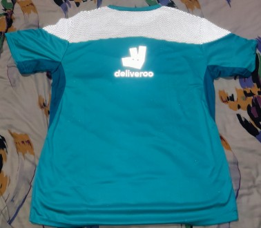 Комплект, спортивная кофта+футболка Deliveroo, размер-XL, длина кофты спереди-65. . фото 11