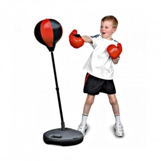 Дитячий боксерський набір на стійці MS 0332
— призначений для відпрацювання сили. . фото 3