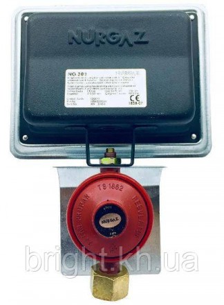 Газова пальник обігрівач інфрачервоного випромінювання Nurgaz NG-309 1500 Ват
Об. . фото 7