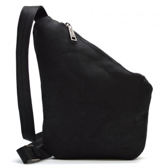 Рюкзак косуха на одно плечо TARWA RAR-6402-4lx черная c красным (уценка). Модель. . фото 3